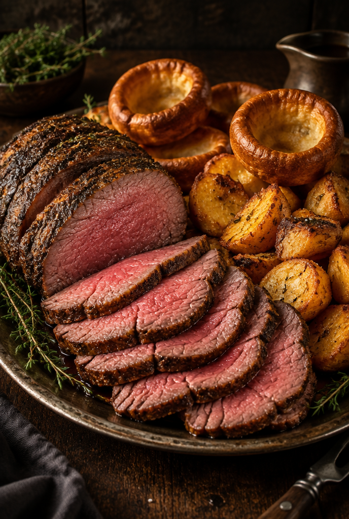 Roast beef platter